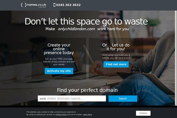 onlychildlondon.com site used Onlychild