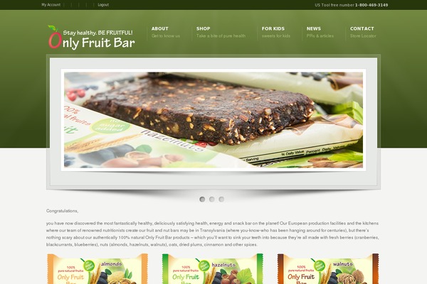Karma theme site design template sample