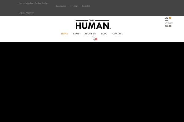 onlyhumanhq.com site used Tm-organik