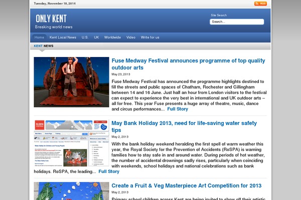 onlykent.com site used Worldnews