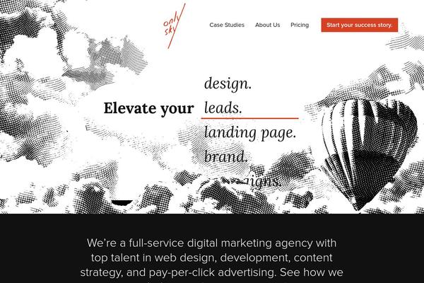 onlysky.com site used Onlysky_wp
