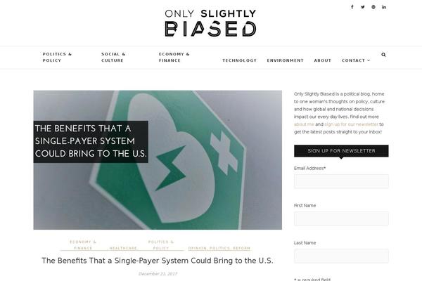 Twenty Sixteen theme site design template sample