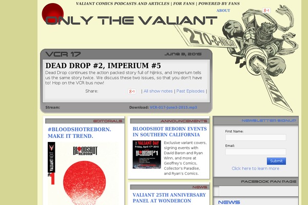 onlythevaliant.com site used Otv-3.0