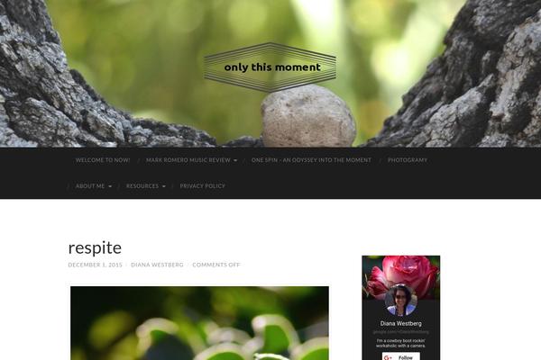 Hemingway theme site design template sample