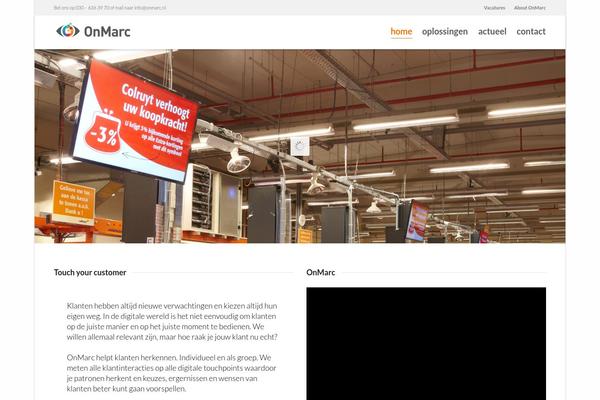 Dante theme site design template sample