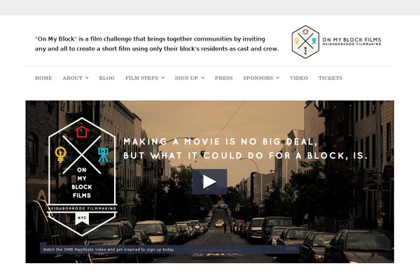 Site using fw-vimeo-videowall plugin
