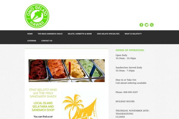 Restaurateur theme site design template sample