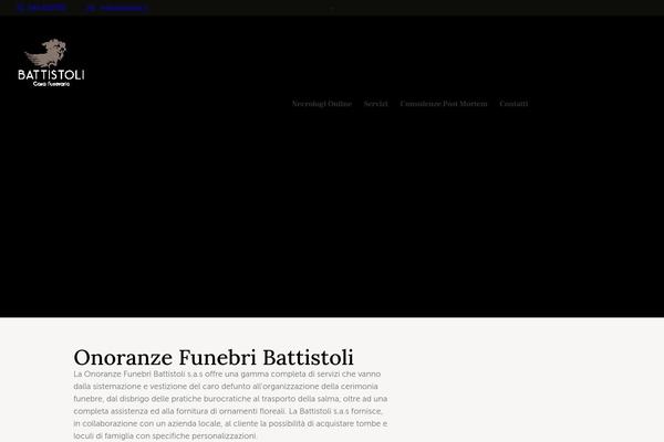 onoranzefunebribattistoli.it site used Anubis