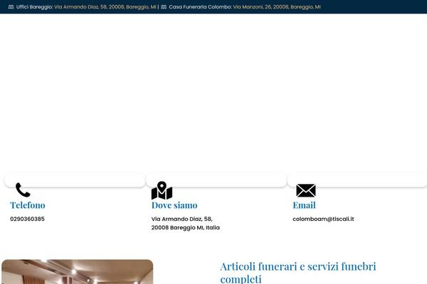 BeTheme Child theme site design template sample