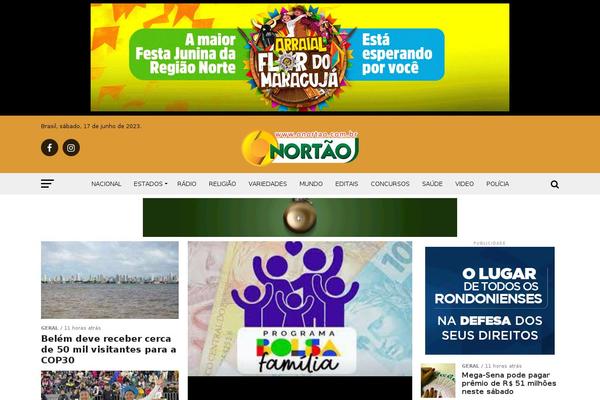 Zox-news theme site design template sample