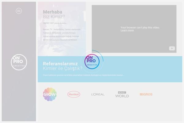 Site using Voxco-framework plugin