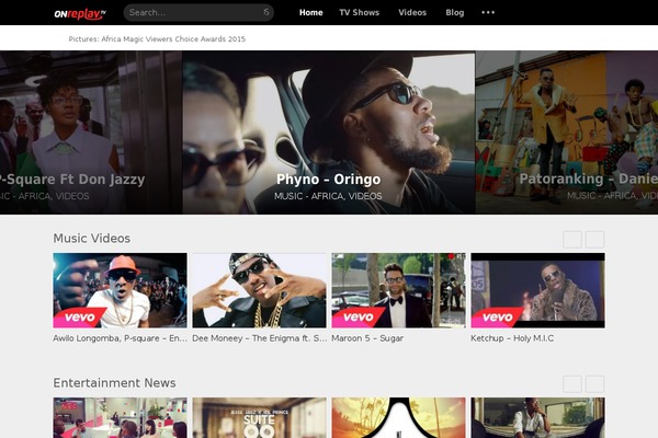 Soledad theme site design template sample