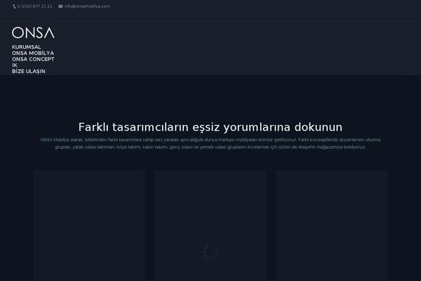 The7 theme site design template sample