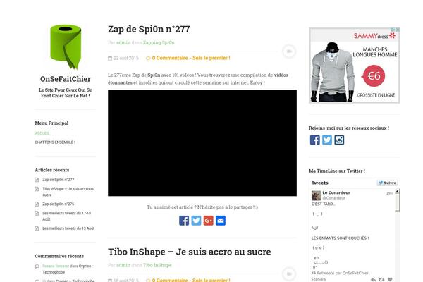 DW Minion theme site design template sample