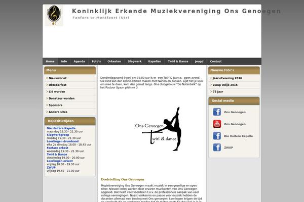 Site using Image Slider plugin