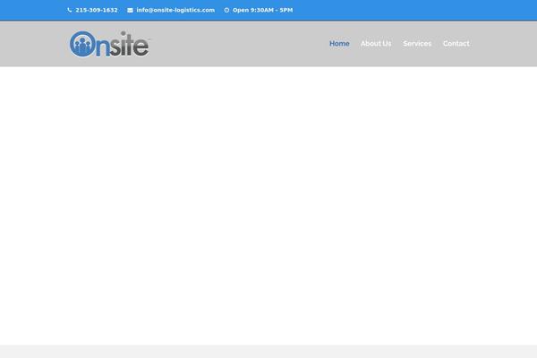 Total theme site design template sample