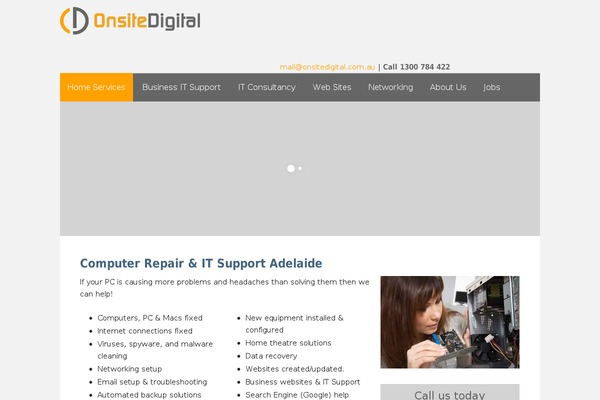 Site using Genesis Widgetized Footer plugin
