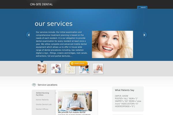 TheCorporation theme site design template sample