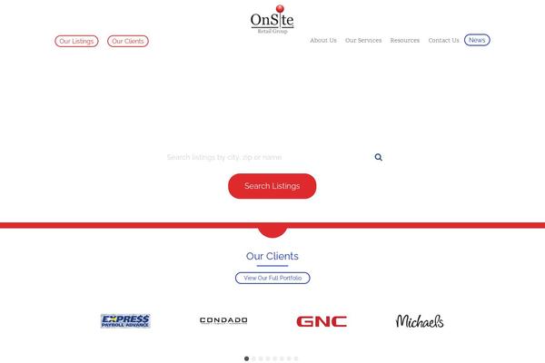 onsiteretailgroup.com site used Onsite