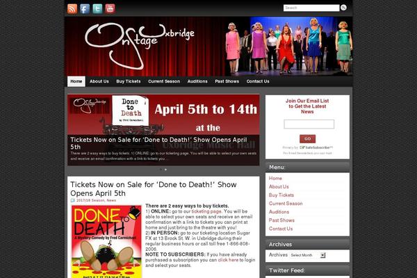 Site using Advanced iFrame plugin