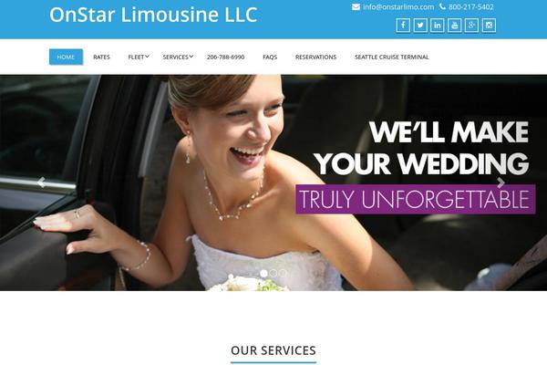 Tyros theme site design template sample