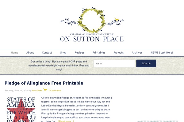 onsuttonplace.com site used Restored316-sage