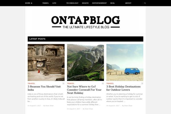 Hickory theme site design template sample