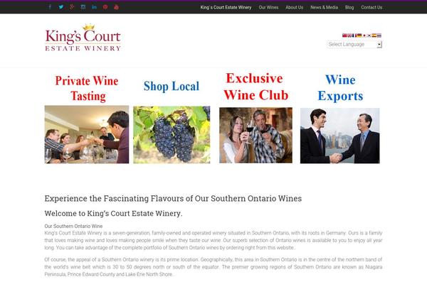 Accentuate theme site design template sample