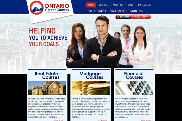 Occ theme site design template sample