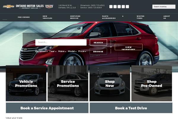 Site using MiniMax - Page Layout Builder plugin