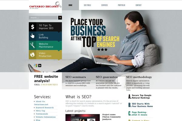 Site using Social Networks Widget plugin