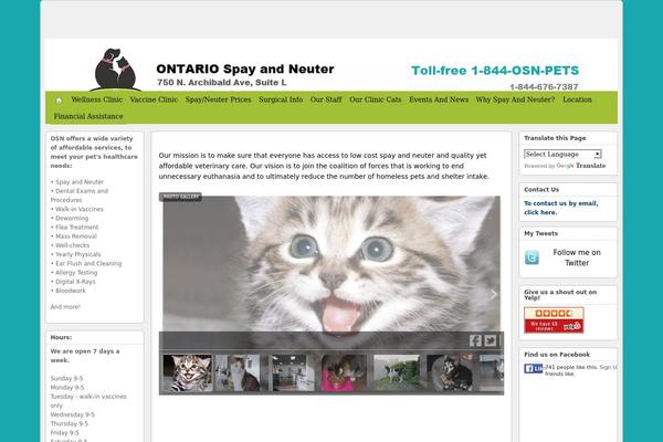 Site using Global Flash Gallery plugin