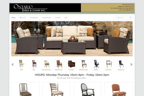 Cheope theme site design template sample