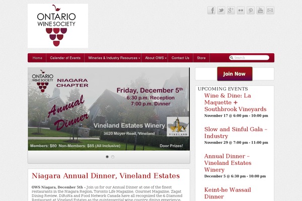 ontariowinesociety.com site used Ifeaturepro4
