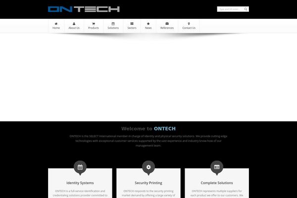 ontech-me.com site used Metropolis