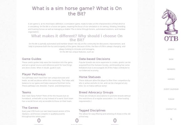X Child theme site design template sample
