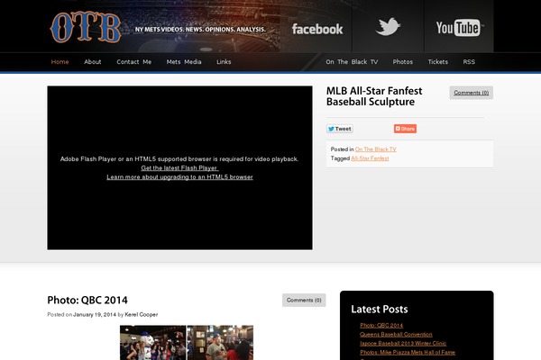 ontheblack.com site used Ontheblack