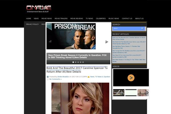 ontheflix.com site used Otfwhitetheme