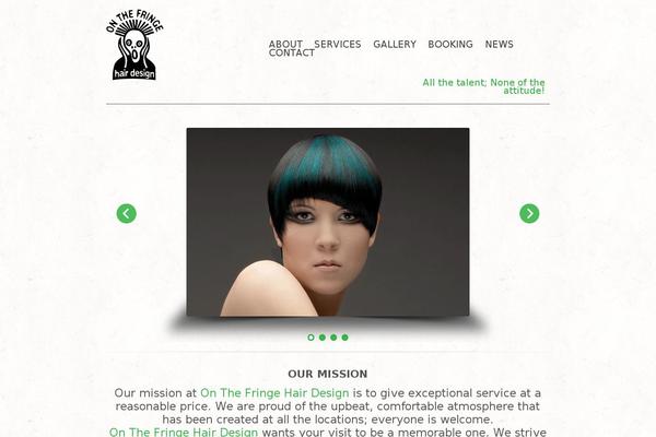 Tango theme site design template sample