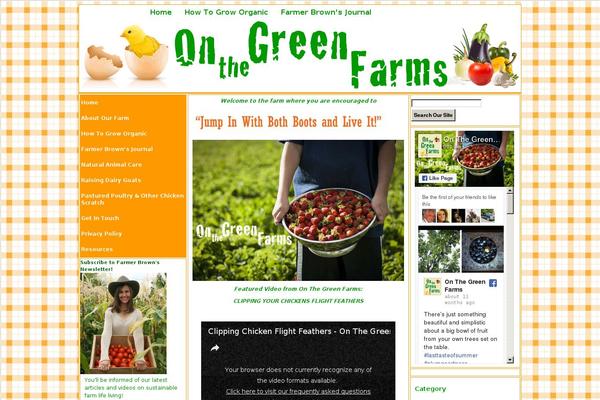 onthegreenfarms.com site used Onthegreen