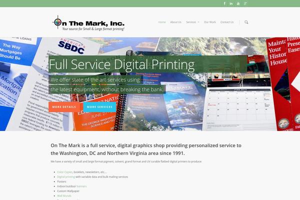 Salient theme site design template sample