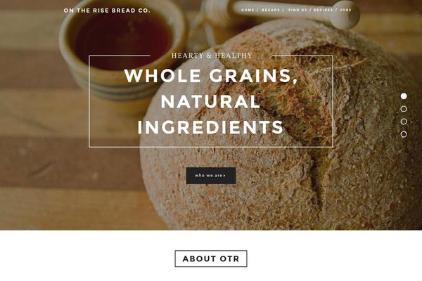 Haven theme site design template sample