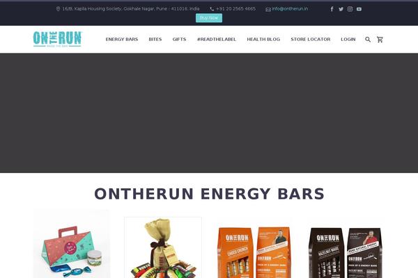 Vellum theme site design template sample
