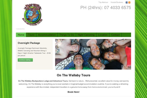 Discovery theme site design template sample