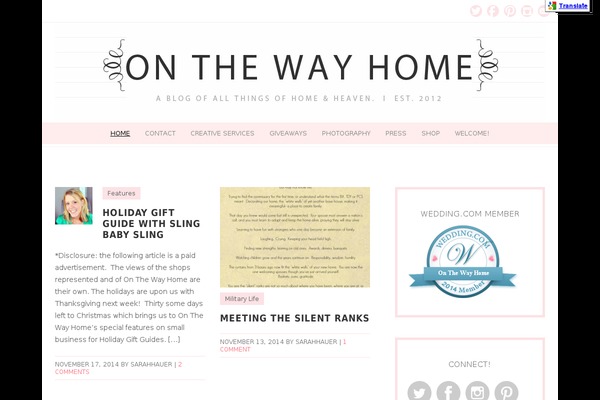 Isabelle theme site design template sample