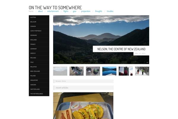 Oxygen theme site design template sample