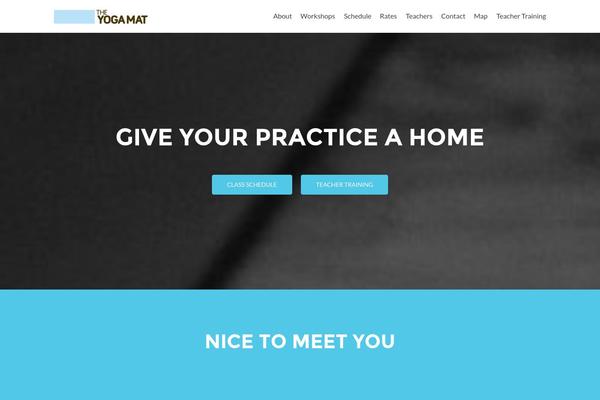 Zerif Pro theme site design template sample