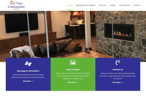 Kingster-child theme site design template sample