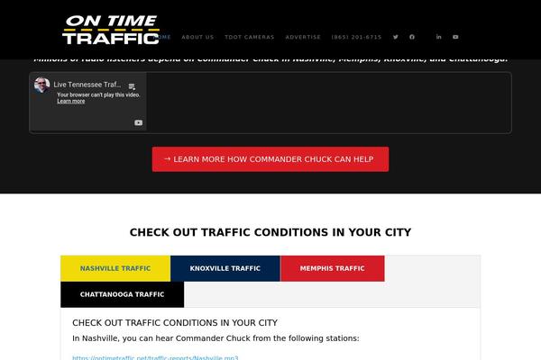 Site using Arrow-twitter-feed plugin