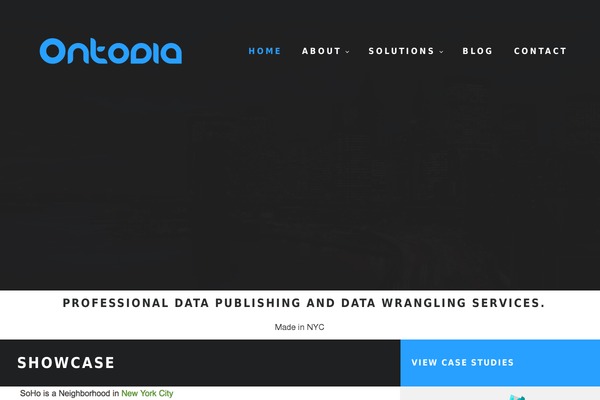 Fuse theme site design template sample